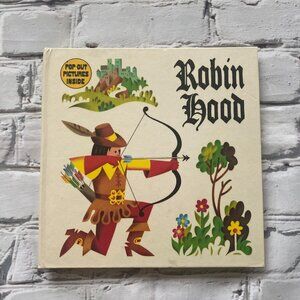Vintage Robin Hood Pop Up Picture Book
